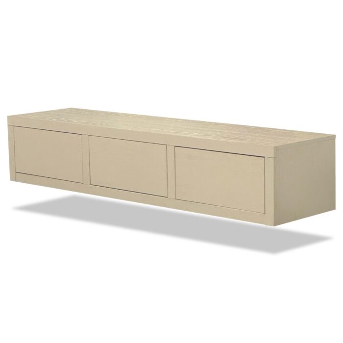 TV-meubel Diamond Zwevend Taupe 180cm Eiken