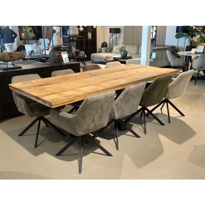 Eettafel Mango Industrieel 