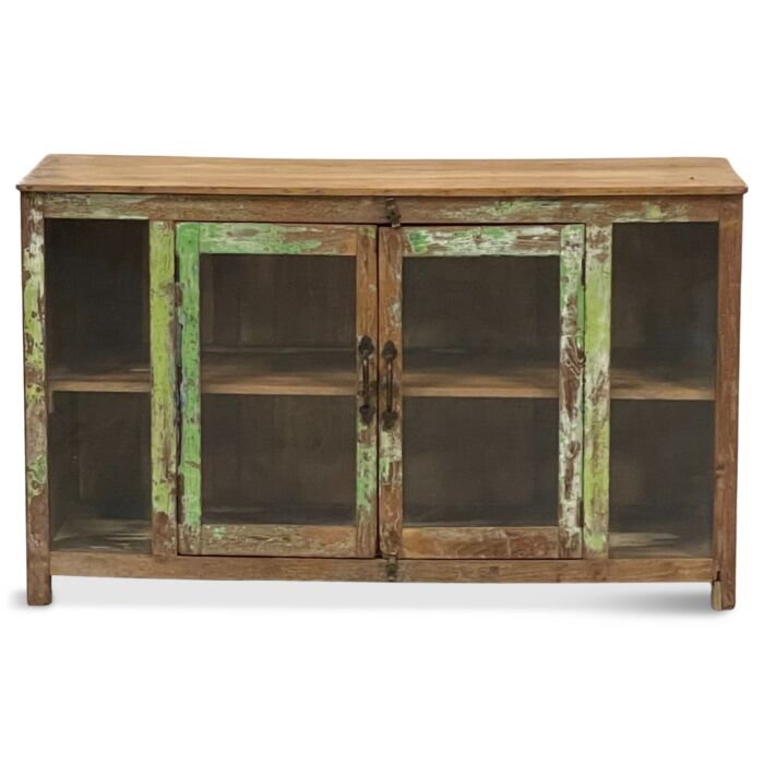 India Authentiek Dressoir Groen
