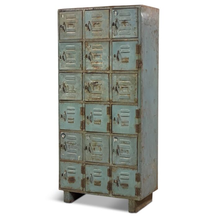 India Lockerkast Blauw
