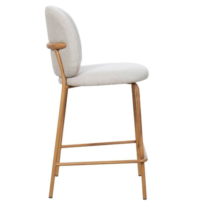 Japandi Barstoel Hinata Beige