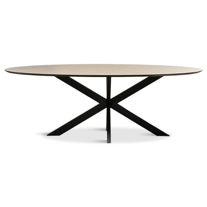 Fenix Tafel Ovaal Diana Mat Taupe