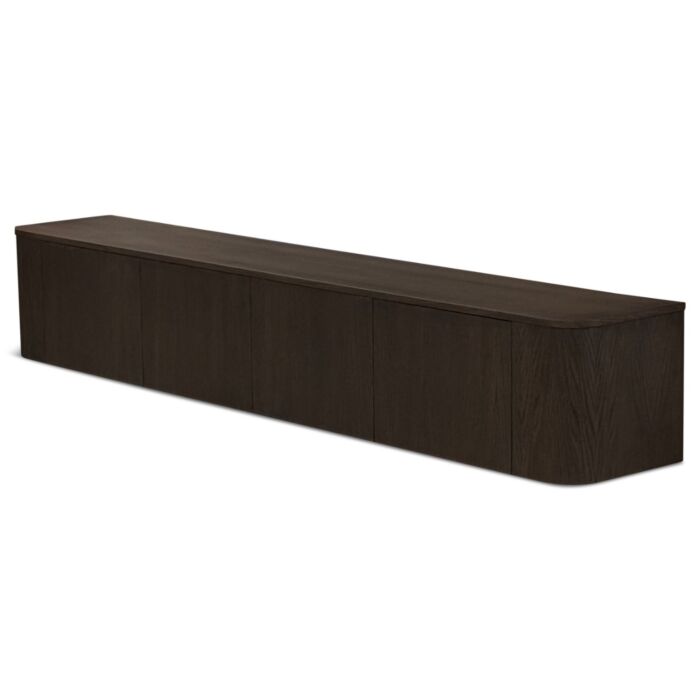 TV Dressoir Axel Japandi Ronde Hoek 240cm