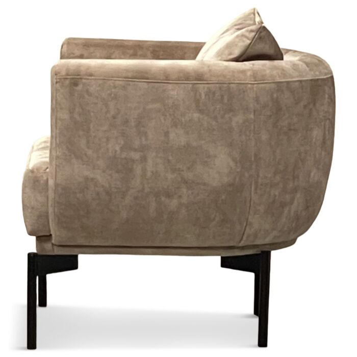 Fauteuil Lisbona Bruin