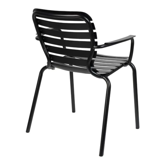 Zuiver Tuin Armstoel Vondel Zwart