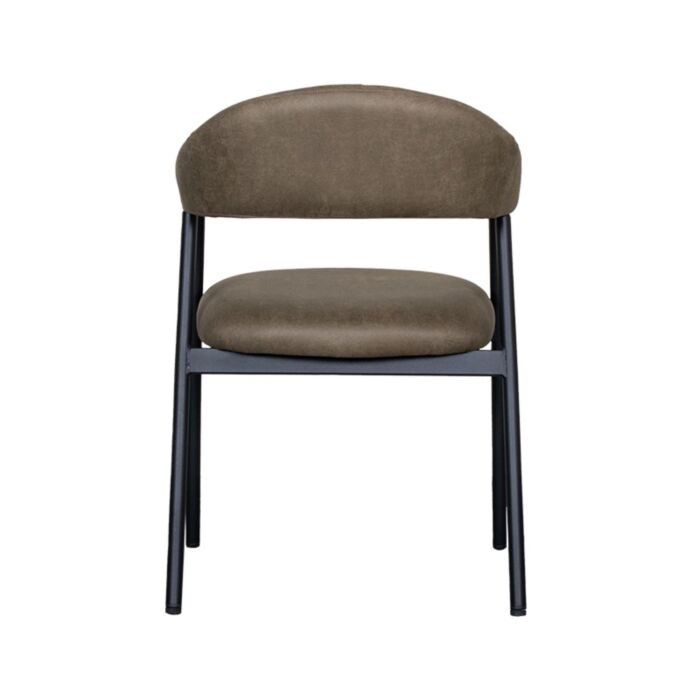 LABEL51 Eetkamerstoel Amaze Moss Micro Suede