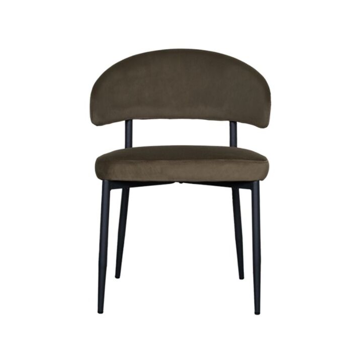LABEL51 Eetkamerstoel Bliss Hunter Fluweel
