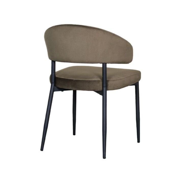 LABEL51 Eetkamerstoel Bliss Hunter Fluweel