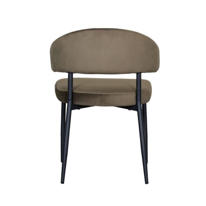 LABEL51 Eetkamerstoel Bliss Hunter Fluweel