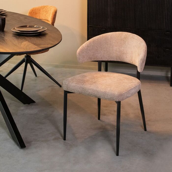 LABEL51 Eetkamerstoel Bliss Clay Elite