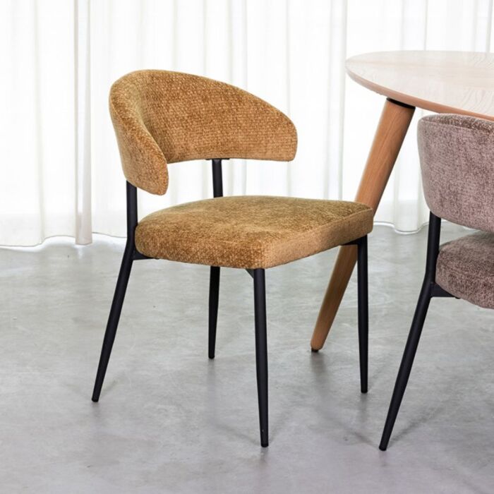 LABEL51 Eetkamerstoel Bliss Mustard Elite