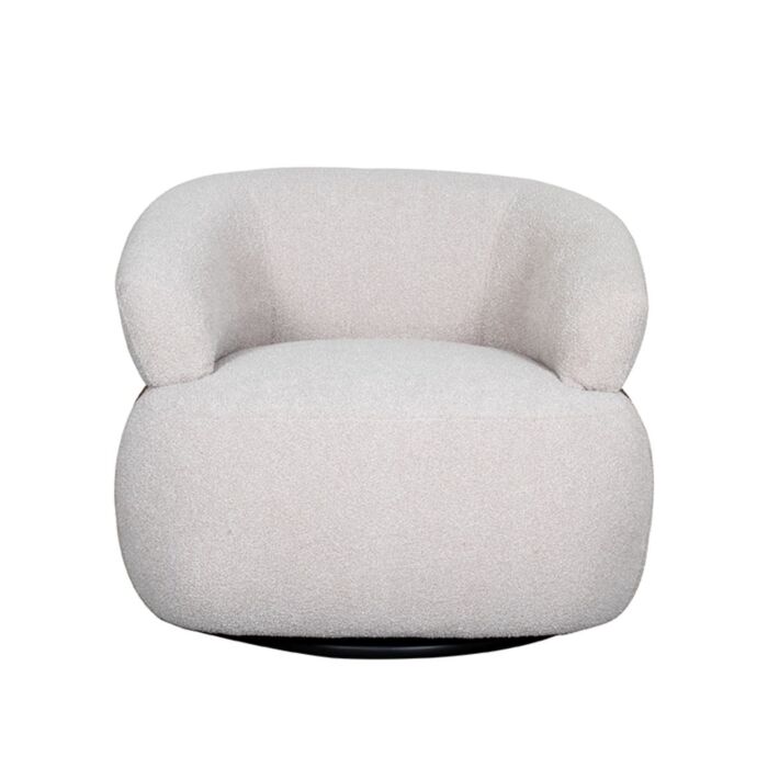 LABEL51 Fauteuil Valenza Boucle Walnoot Eiken