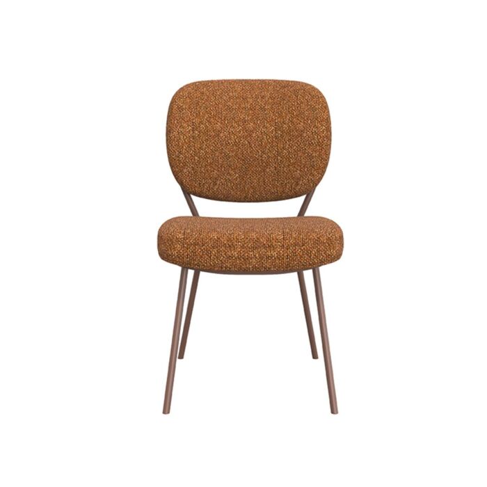 LABEL51 Eetkamerstoel Singapore Coral Royal Boucle