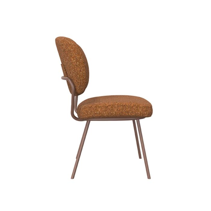 LABEL51 Eetkamerstoel Singapore Coral Royal Boucle