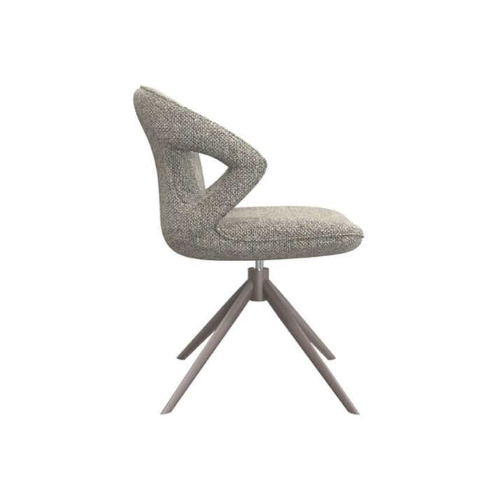 LABEL51 Eetkamerstoel Zurich Mushroom Royal Boucle