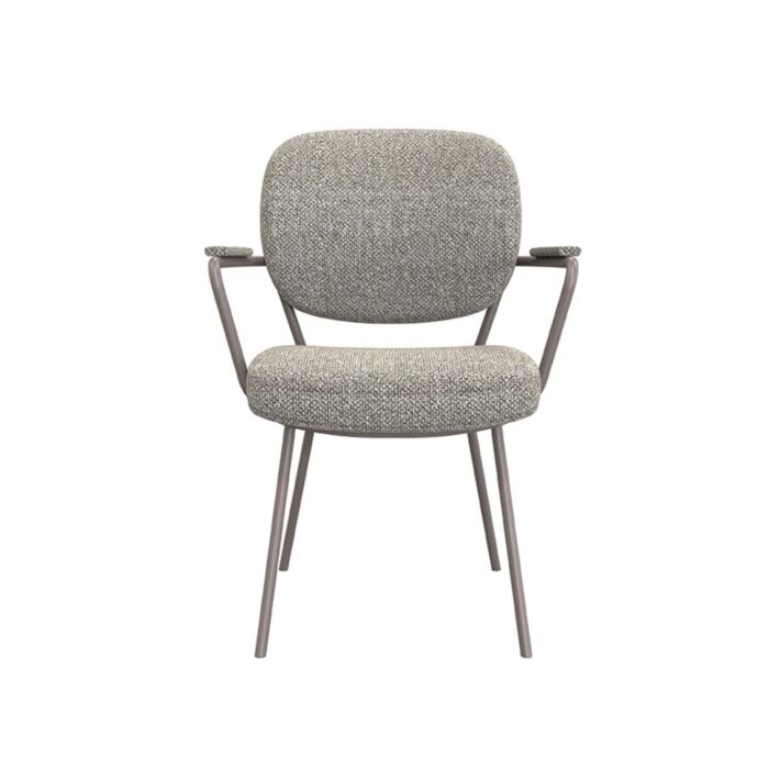 LABEL51 Eetkamerstoel Lausanne Mushroom Royal Boucle