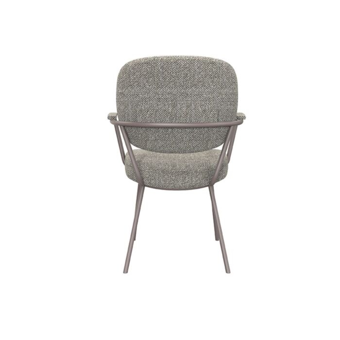 LABEL51 Eetkamerstoel Lausanne Mushroom Royal Boucle