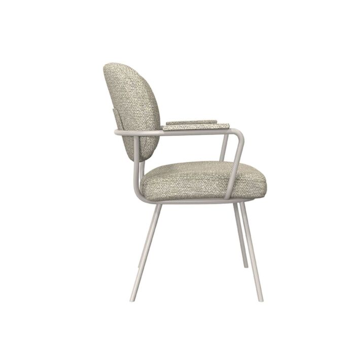 LABEL51 Eetkamerstoel Lausanne Naturel Royal Boucle Taupe