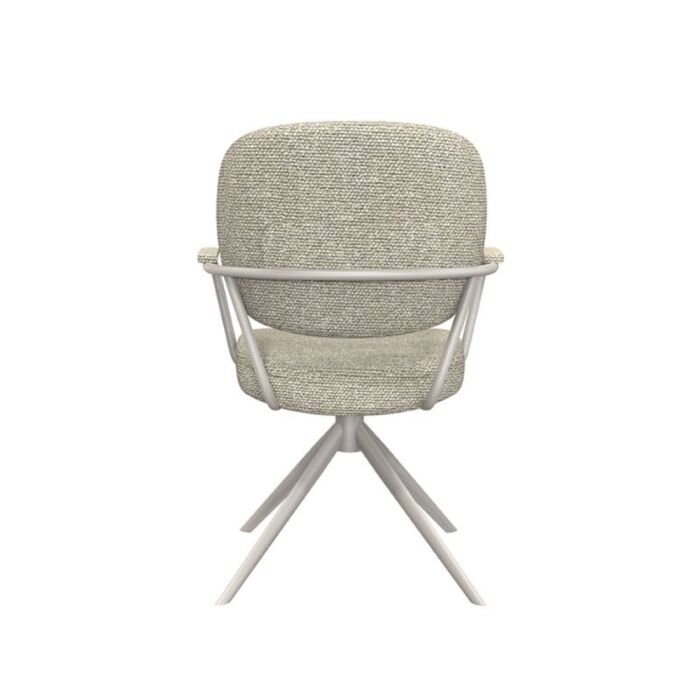 LABEL51 Eetkamerstoel Basel Naturel Royal Boucle Taupe