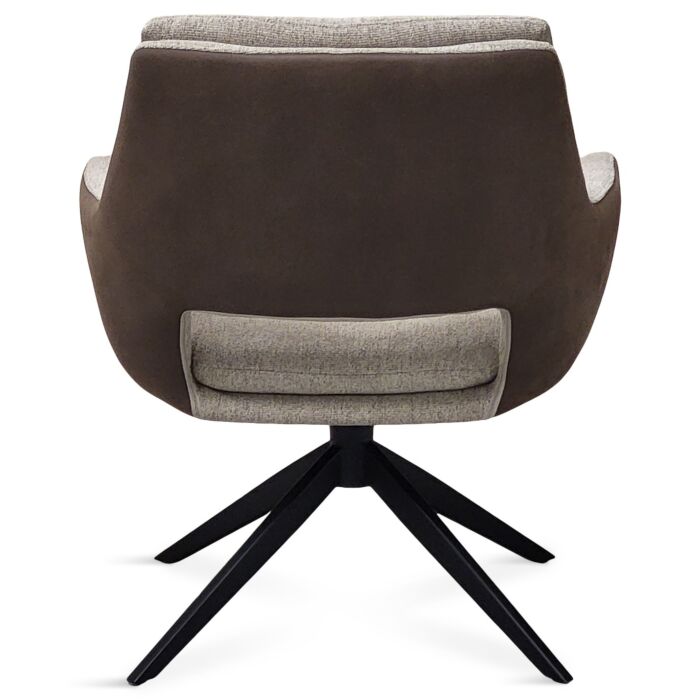 Fauteuil Dragon Grey Brown/ Micro Brown