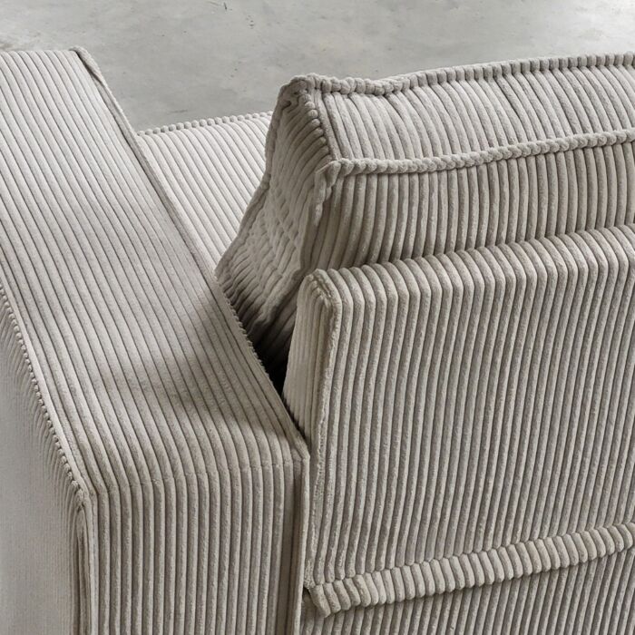 Rib Hoekbank Shikaku Links Beige