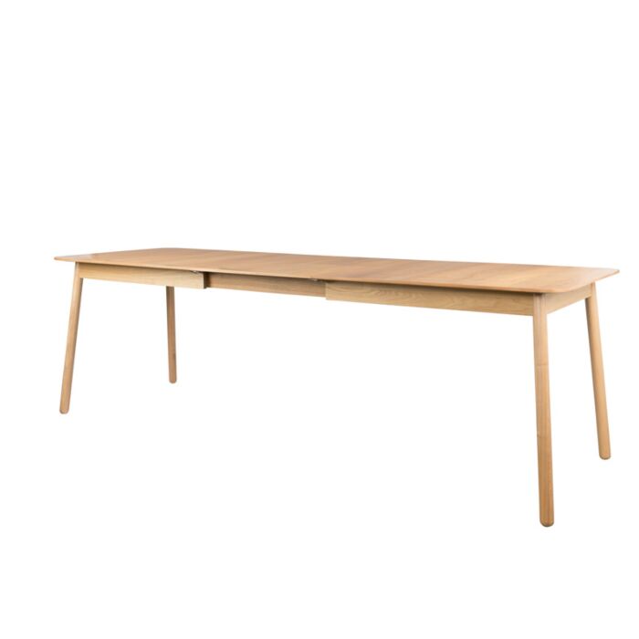 Zuiver Eettafel Glimps 180/240cm Naturel