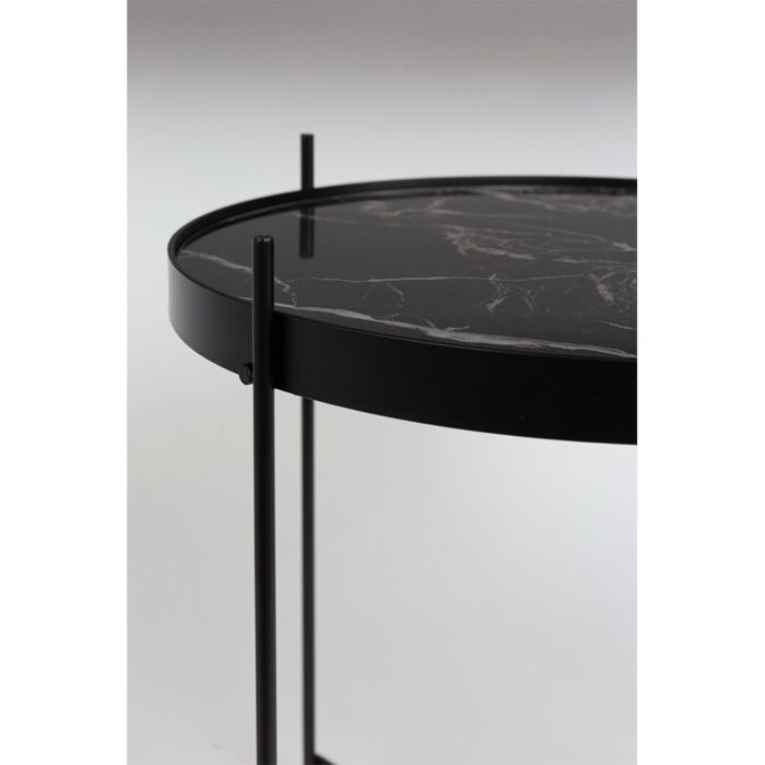 Zuiver Cupid Bijzettafel Marble Black