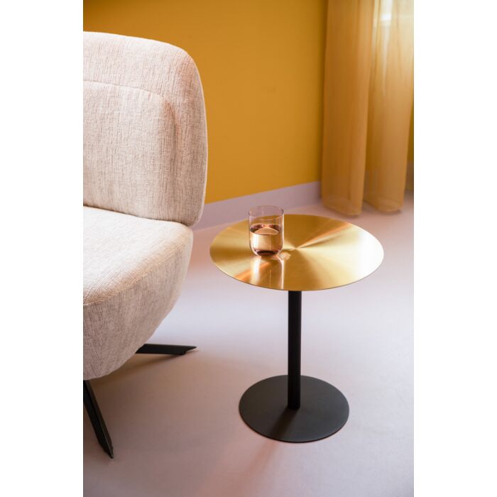 Zuiver Bijzettafel Snow Brushed Brass 