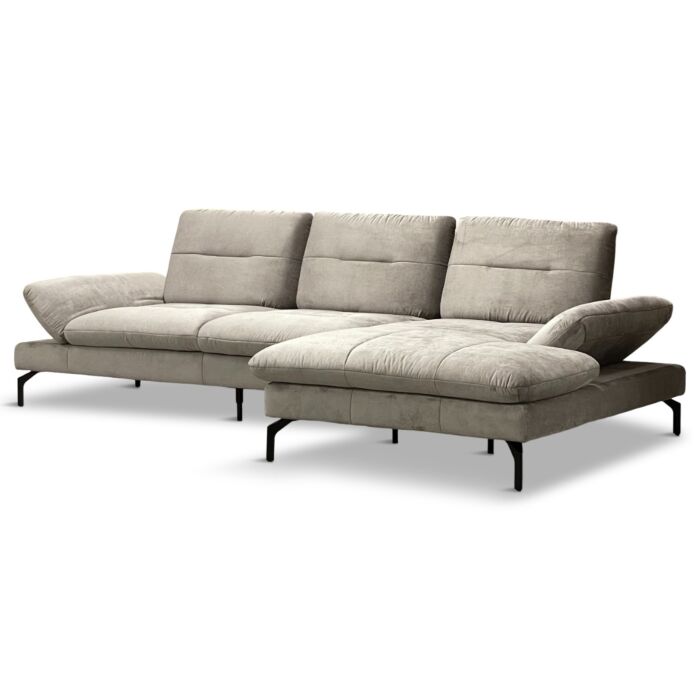 Lounge Hoekbank Lucy Taupe