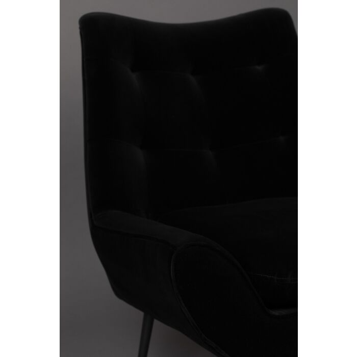 Dutchbone Lounge Chair Glodis Nero