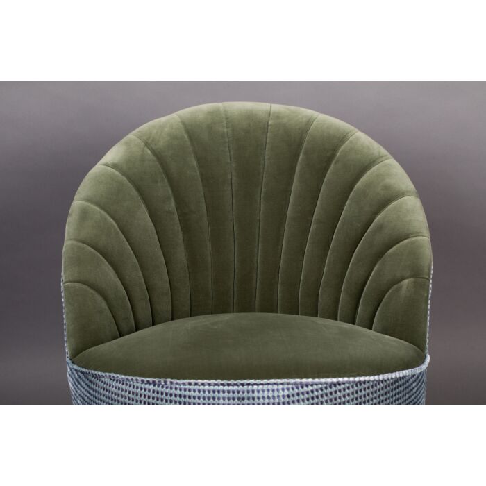 Dutchbone Lounge Chair Madison Olive