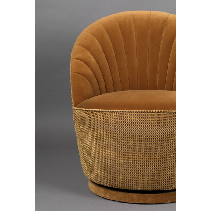 Dutchbone Lounge Chair Madison Whiskey