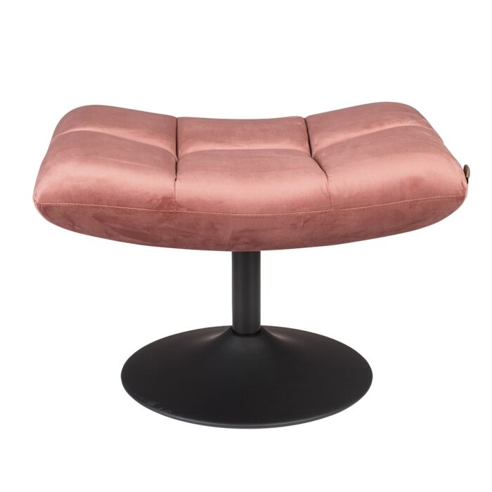 Dutchbone Hocker Bar Velvet Old Pink