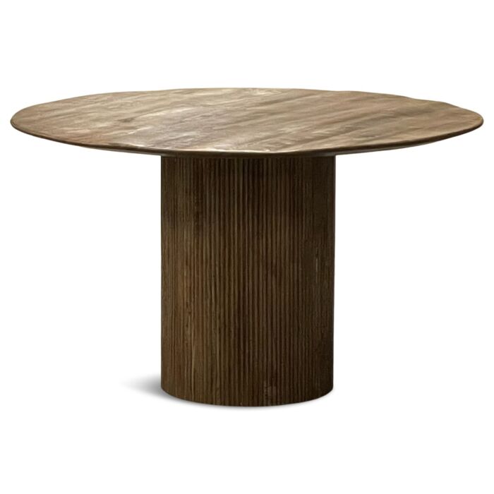 Eetkamertafel Rocco Mango Brown Ø130cm 