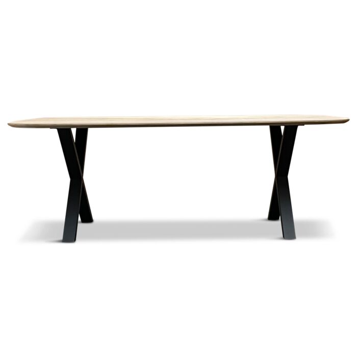 Eikenhouten Eettafel Rinske X-Poot