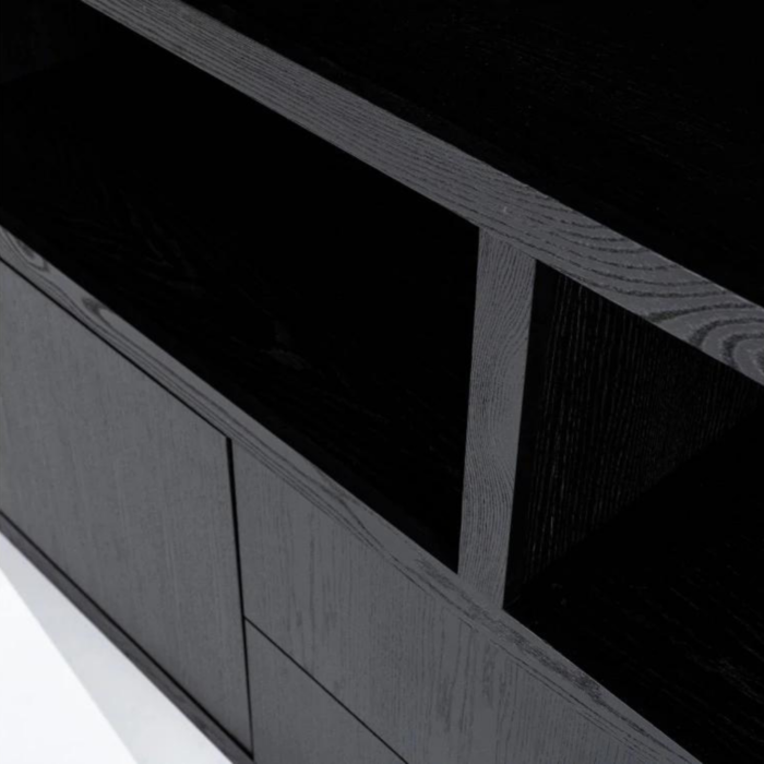 Kabinet Helsinki 200x220 cm - zwart