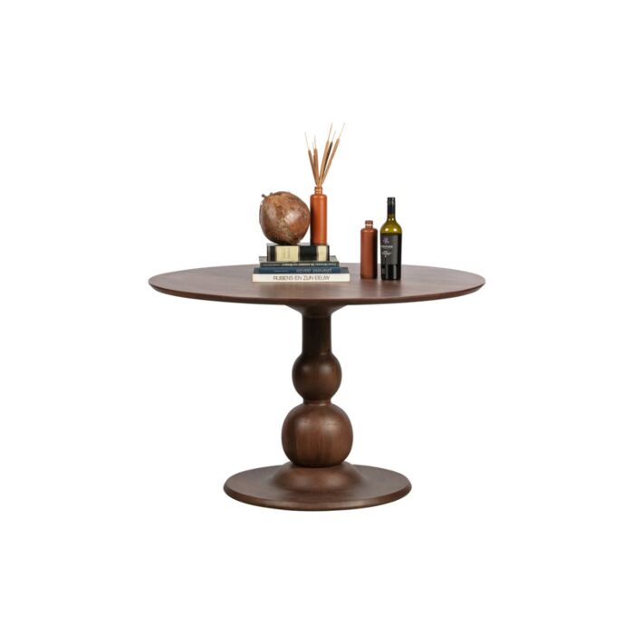 BLANCO EETTAFEL O120CM MANGO WALNOOT