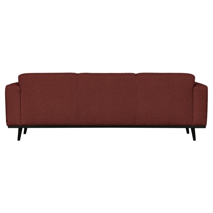 STATEMENT 3-ZITS BANK 230 CM BOUCLE CHESTNUT
