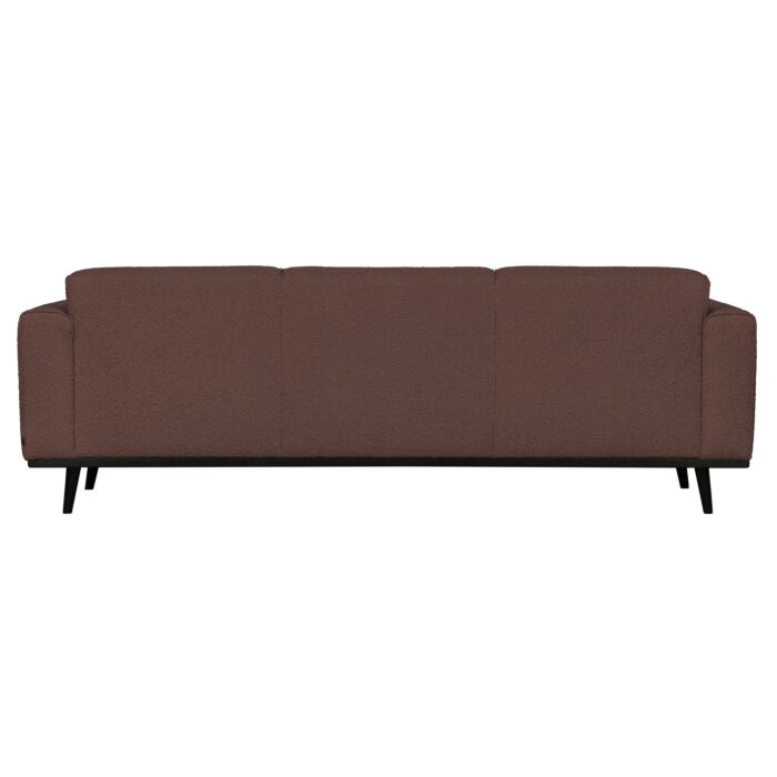 STATEMENT 3-ZITS BANK 230 CM BOUCLE COFFEE