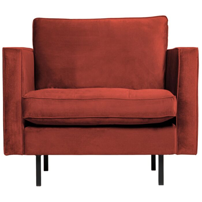 RODEO CLASSIC FAUTEUIL VELVET CHESTNUT