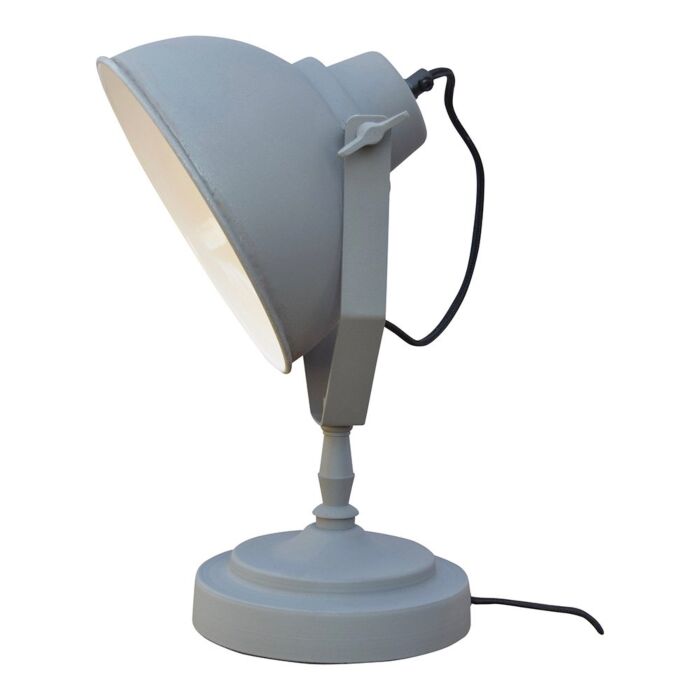 Tafellamp Urban Vintage Industrieel Grey 