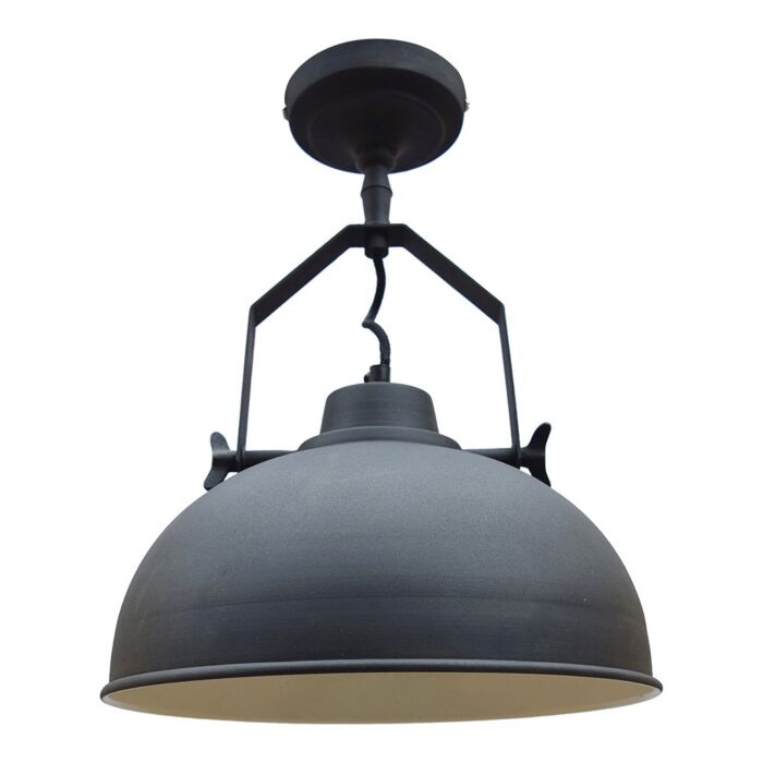 Plafondlamp Urban Industrieel Black 