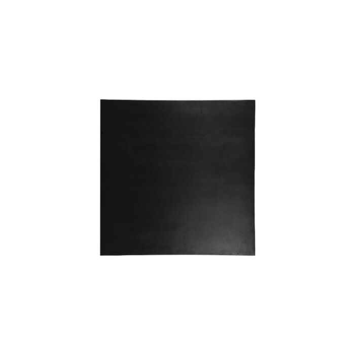 LABEL51 Eetkamertafel Tafelblad Straight Edge - Zwart - Mangohout - 70 cm Straight