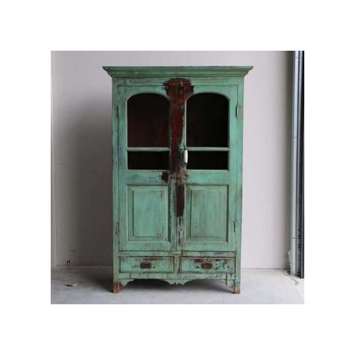 Wandkast Almirah Oud Hout