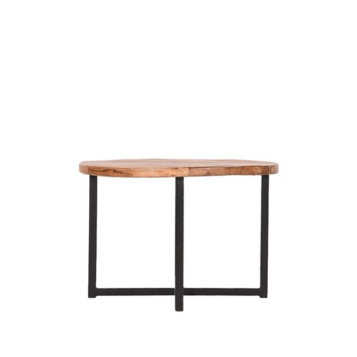 LABEL51 Bijzettafel Dex - Rough - Mangohout - 60 cm