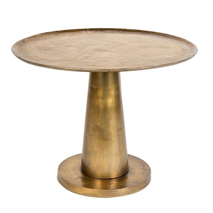 Dutchbone Bijzettafel Brute Brass