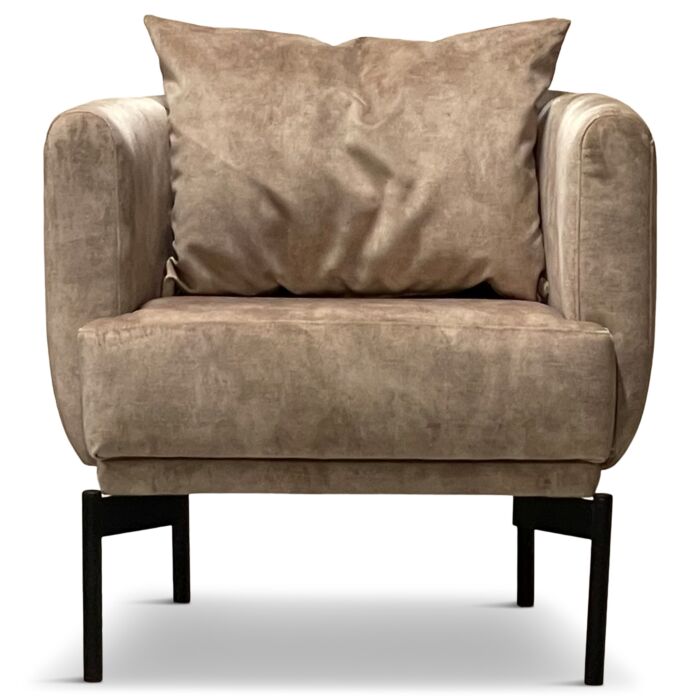 Fauteuil Lisbona Bruin