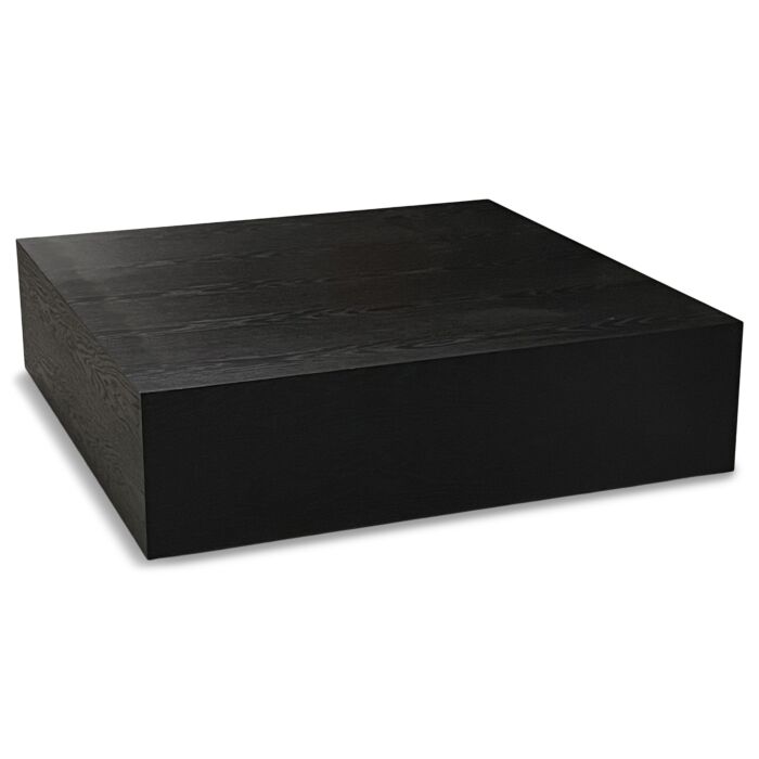 Salontafel Blok Diamond Zwart 100cm