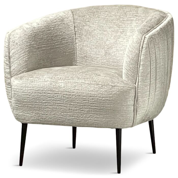 Fauteuil Violet Creme