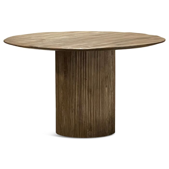 Eetkamertafel Rocco Mango Brown Ø130cm 